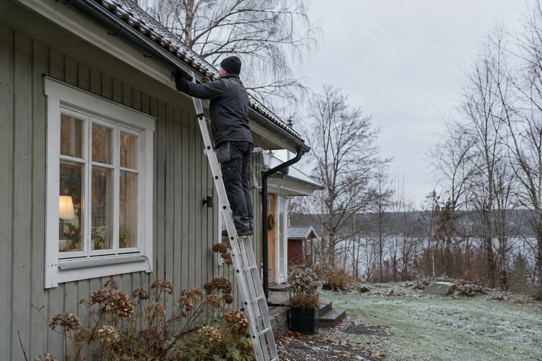 Förbered huset för vintern – checklista för villaägare